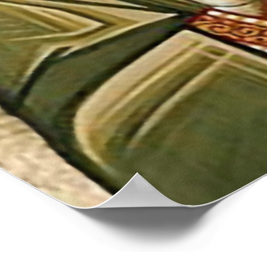 St Martin de Tours Icon Poster (Ecke)