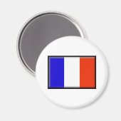 St. Martin Flag Magnet (Vorderseite/Rückseite)