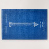 St. Martin Island Lighthouse - Michigan - AD Puzzle (Horizontal)
