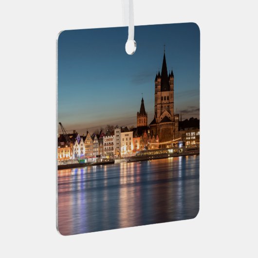 St. Martin Kirche Köln Ornament Aus Metall (Vorderseite Rechts)