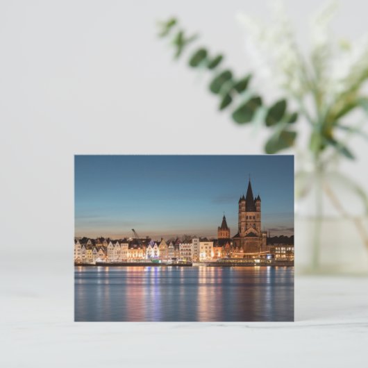 St. Martin Kirche Köln Postkarte (Stehend Vorderseite)