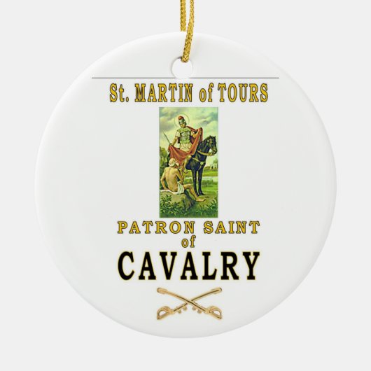 ST MARTIN OF TOURS KERAMIKORNAMENT (Vorne)
