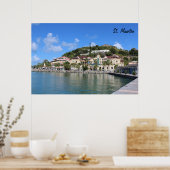 St. Martin (St. Maarten) Foto Poster (Küche)