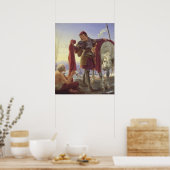 St. Martin und der Beggar, 1836 Poster (Küche)