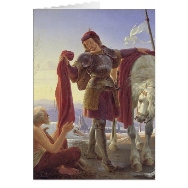 St Martin und der Bettler, 1836 (Vorne)