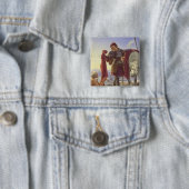 St Martin und der Bettler, 1836 Button (Beispiel)