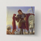 St Martin und der Bettler, 1836 Button (Vorderseite)