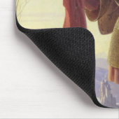 St Martin und der Bettler, 1836 Mousepad (Ecke)