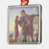 St Martin und der Bettler, 1836 Ornament Aus Metall (Links)