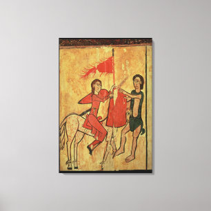 St Martin und der Bettler Leinwanddruck