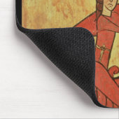 St Martin und der Bettler Mousepad (Ecke)