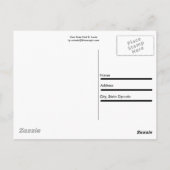 St. Martin und Marigot Bay Postkarte (Rückseite)