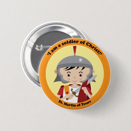 St Martin von Ausflügen Button (Vorne & Hinten)