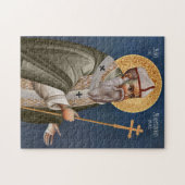 St. Martin von Braga Orthodox Christliches Symbol Puzzle (Horizontal)