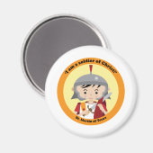 St. Martin von Tours Magnet (Vorderseite/Rückseite)