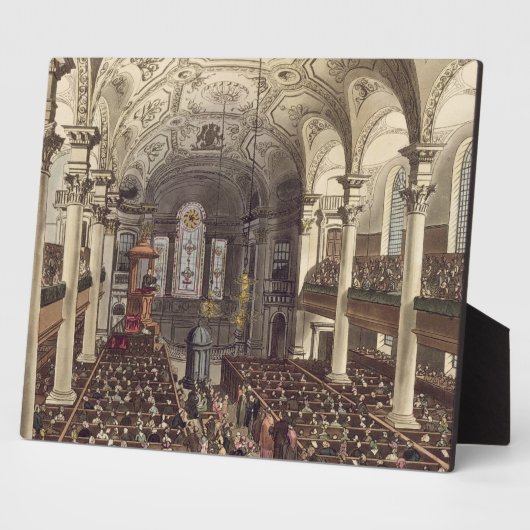 St Martins in the Fields, von 'Ackermann's Microc Fotoplatte (Seite)