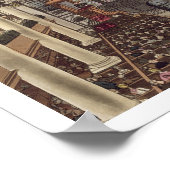 St Martins in the Fields, von 'Ackermann's Microc Poster (Ecke)