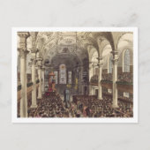 St Martins in the Fields, von 'Ackermann's Microc Postkarte (Vorderseite)