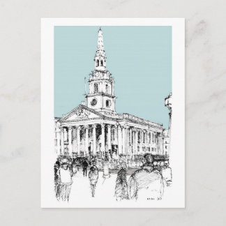 St. Martins vor Ort Postkarte