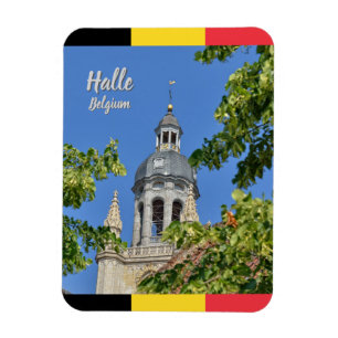 St. Martinus-Basilika in Halle, Belgien Magnet