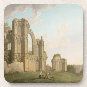 St Mary Abtei, York, c.1778 (Öl auf Leinwand) Getränkeuntersetzer