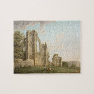 St Mary Abtei, York, c.1778 (Öl auf Leinwand) Puzzle