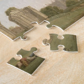 St Mary Abtei, York, c.1778 (Öl auf Leinwand) Puzzle (Seite)