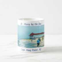 St Mary by Sea Cape May Point, NJ Coffee Tasse
