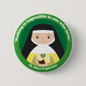 St. Mary Euphrasia Button (Vorderseite)