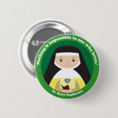 St. Mary Euphrasia Button (Vorne & Hinten)