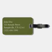 St. Mary Falls I im Glacier National Park Gepäckanhänger (Rückseite horizontal)