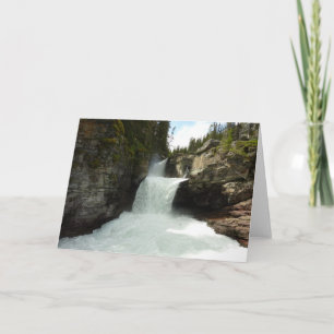 St. Mary Falls I im Glacier National Park Karte