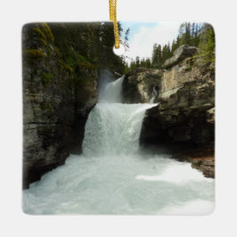 St. Mary Falls I im Glacier National Park Keramikornament