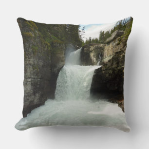 St. Mary Falls I im Glacier National Park Kissen