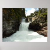 St. Mary Falls I im Glacier National Park Poster (Vorne)