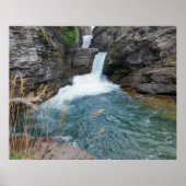 St. Mary Falls II im Glacier National Park Poster (Vorne)