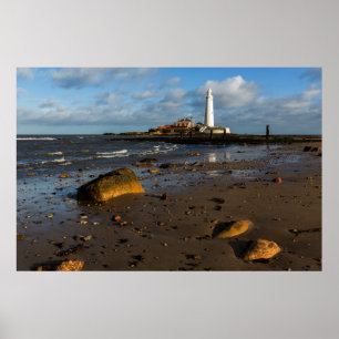 St Mary Insel Whitley, England Poster