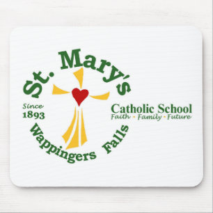 St Mary katholische Schulmausunterlage Mousepad