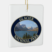 St. Mary Lake: Glacier National Park Keramikornament (Rechts)