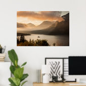 St. Mary Lake | Glacier National Park, Montana Poster (Heimbüro)