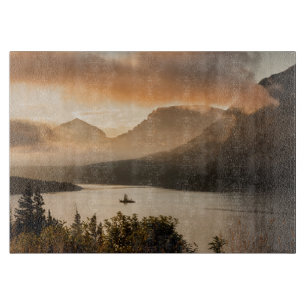 St. Mary Lake Glacier-Nationalpark, Montana Schneidebrett
