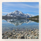 St Mary Lake Glasuntersetzer (Vorderseite)