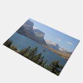 St. Mary Lake im Glacier-Nationalpark Fußmatte (Schrägansicht)