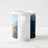 St. Mary Lake, Mountains, Glacier National Park Jumbo-Tasse (Rückseite)