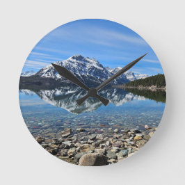 St Mary Lake Runde Wanduhr