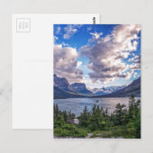 St. Mary Lake Sunset Postkarte (Vorne/Hinten)
