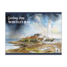 St Mary Lighthouse in Whitley Bay