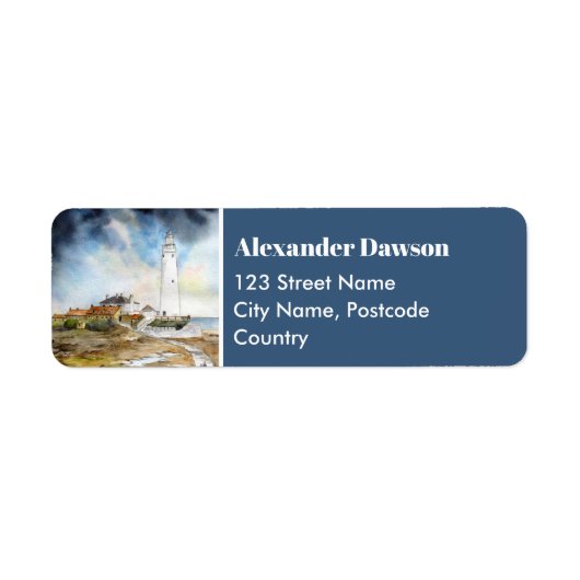 St. Mary Lighthouse Whitley Bay Newcastle upon Tyn (Vorne)