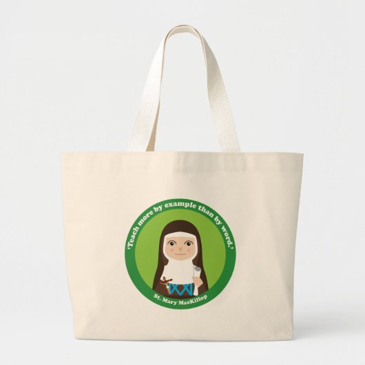 St. Mary MacKillop Jumbo Stoffbeutel (Vorne)