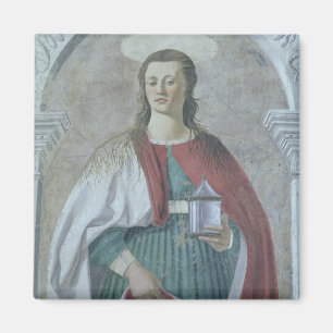 St Mary Magdalene, 1466 (Fresko) (Detail) (sehen Magnet